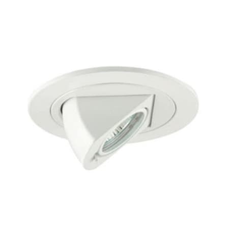 Gorgeousglow Round Telescope Die Cast Aluminum Recessed Lighting Trim; White GO906367